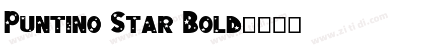 Puntino Star Bold字体转换